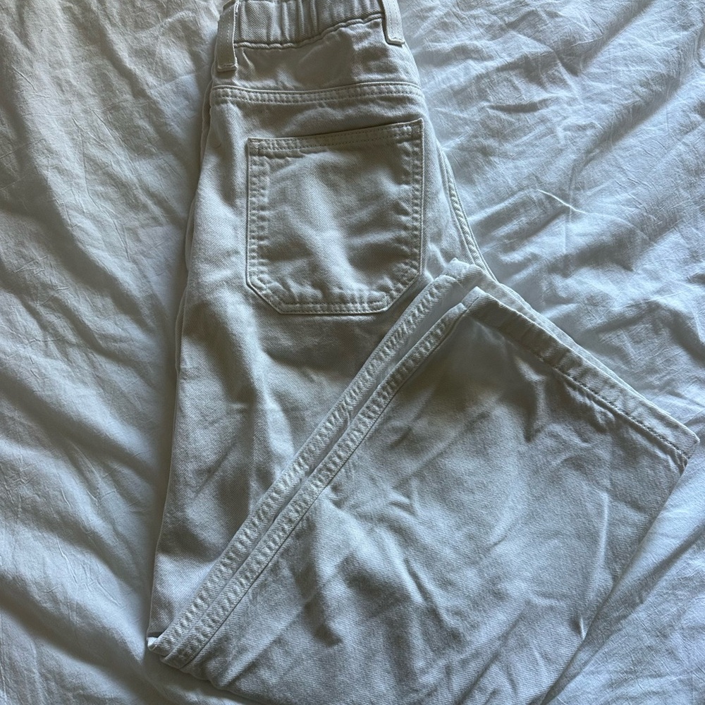 Levi White Baggy Carpenter Pants W24 L28 ish
